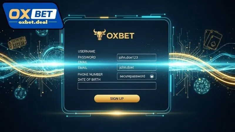 Đăng ký Oxbet – Hướng dẫn chi tiết cho người mới 2025 3 Hướng dẫn đăng ký Oxbet nhanh chóng